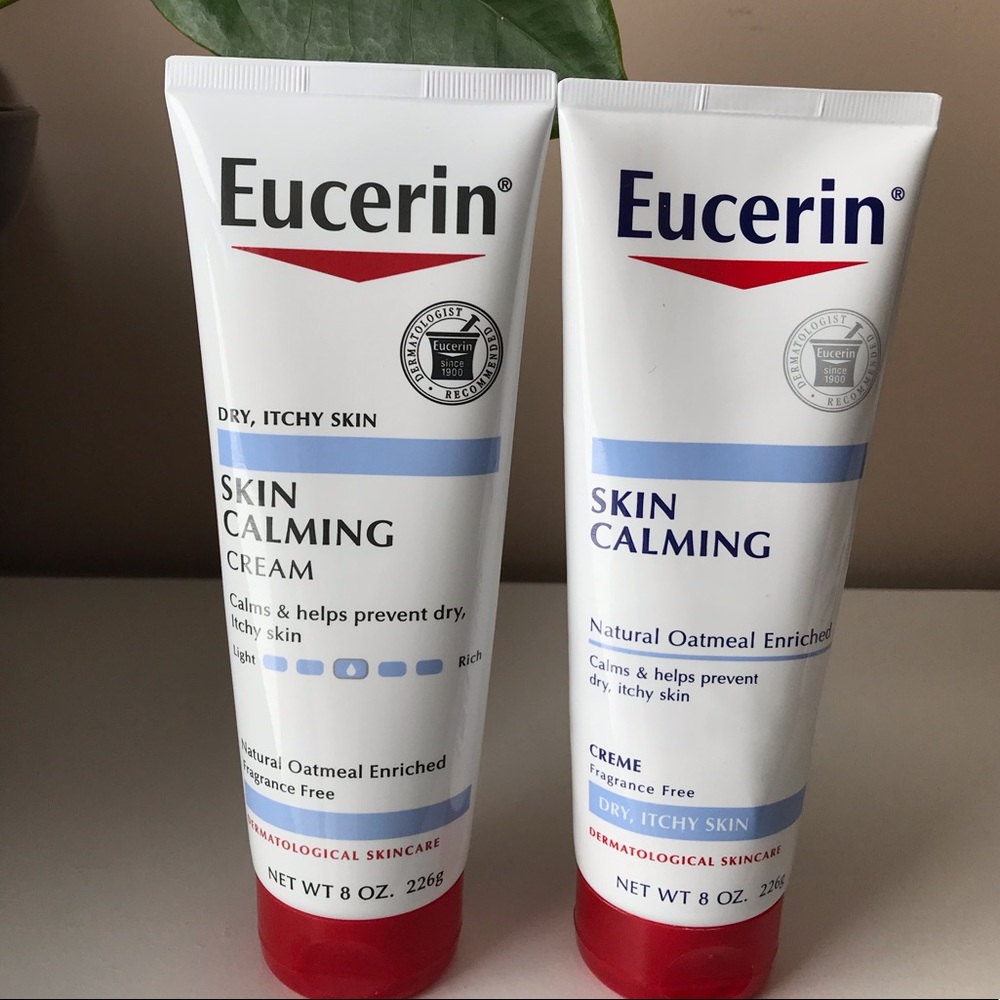 2 for $19 Eucerin Calming Cream 8oz each
